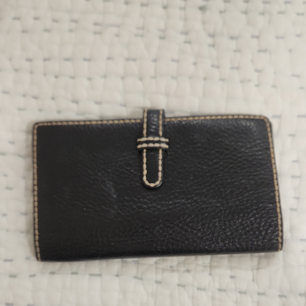 Ellington Black Leather Wallet